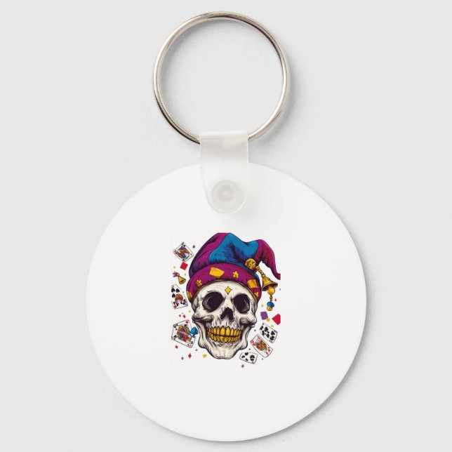 Llavero Jester Skull Trickster (Anverso)