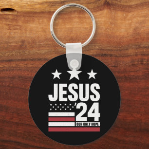 Llavero Jesucristo 2024 Presidente USA Elección Política