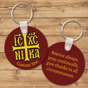 Llavero Jesucristo conquista el emblema