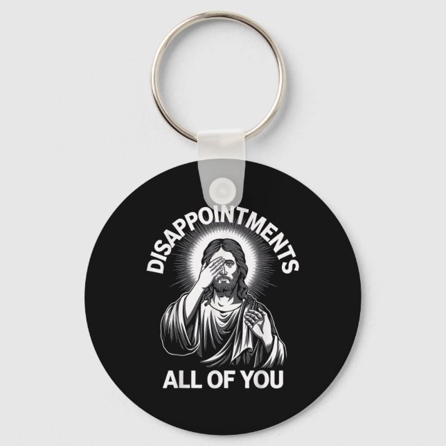 Llavero Jesucristo decepciona a todos ustedes graciosos Ch (Anverso)