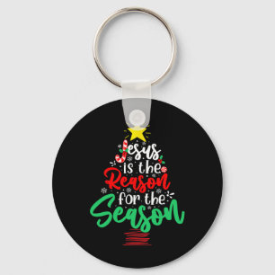 Llavero Jesucristo Es La Razón De La Navidad Árbol De Navi