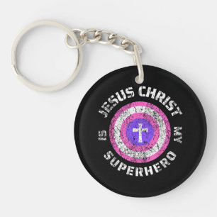 Llavero Jesucristo Es Mi Superhéroe Jesús