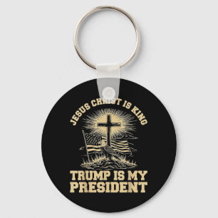 Llavero Jesucristo es Rey Trump es Mi Presidente