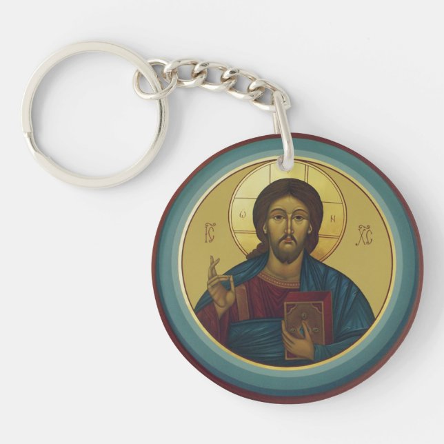 Llavero Jesucristo Pantocrátor (Frente)