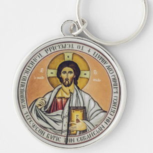 Llavero Jesucristo Pantocrátor  cúpula de la Iglesia
