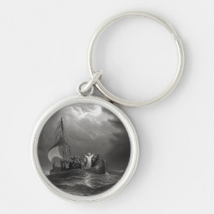 Llavero Jesucristo reprime la tentación