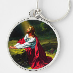 Llavero Jesucristo rezando en el Jardín de Getsemane