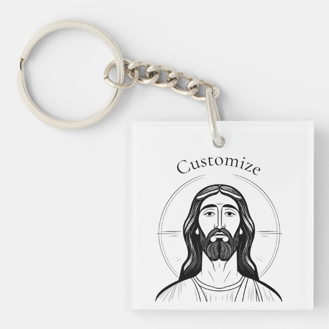 Llavero Jesucristo Thunder_Cove (Frente)