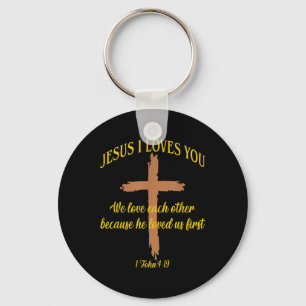 Llavero Jesús Ama Los Amamos Los Unos A Los Otros Porque L