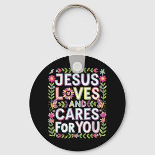 Llavero Jesús Ama Y Se Preocupa Por Ti