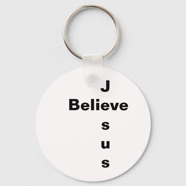 Llavero Jesus Believe (Anverso)