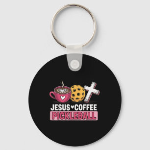 Llavero Jesus Coffee Pickleball