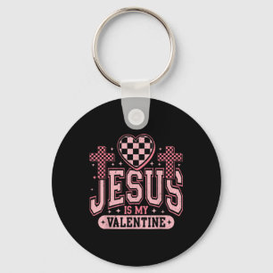 Llavero Jesús Cristiano es mi oído religioso de San Valent