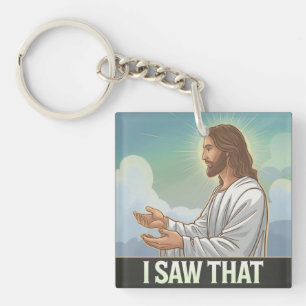 Llavero Jesús cristiano te está vigilando, Jesús lo vi