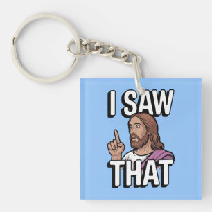 Llavero Jesús cristiano te está vigilando, Jesús lo vi