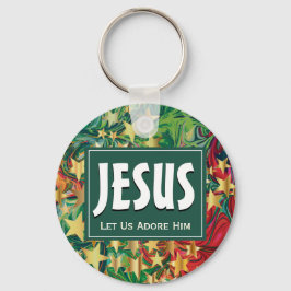 Llavero JESÚS Déjanos Adorarle Navidades