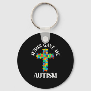 Llavero Jesús dio conciencia del autismo cristiano autista