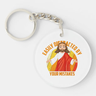 Llavero Jesús divertido
