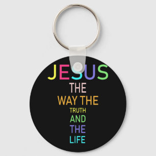 Llavero Jesús El Camino De La Verdad Y La Fe De La Vida
