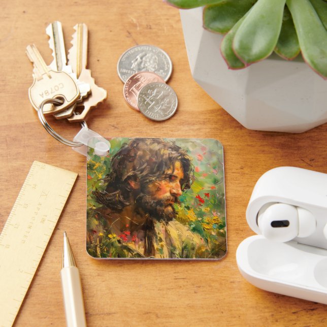 Llavero Jesús en el prado (Escritorio )