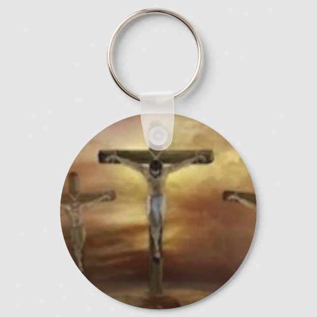 LLAVERO JESÚS EN LA CRUZ (Anverso)