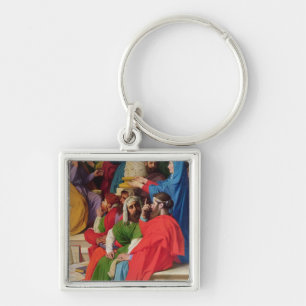 Llavero Jesús entre los médicos