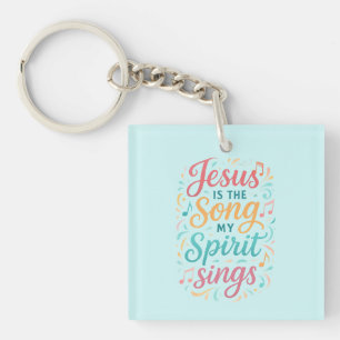 Llavero Jesús es la canción que canta mi espíritu