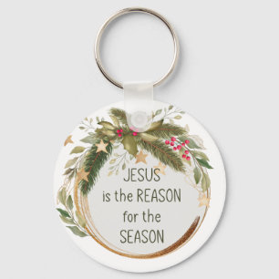 Llavero Jesús es la razón de la temporada Navidad