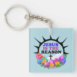 Llavero Jesús es la razón - La corona de Pascua