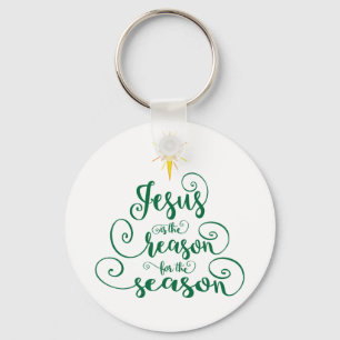 Llavero Jesús es la razón para el Keychain de temporada