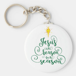 Llavero Jesús es la razón para el Keychain de temporada