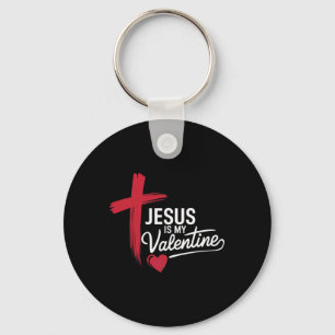 Llavero Jesús es mi amor de San Valentín cristiano