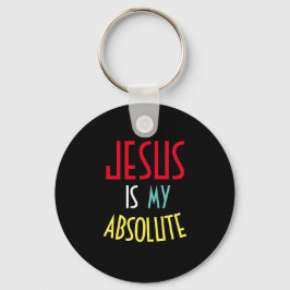 Llavero JESÚS Es Mi Fe Cristiana Absoluta Cita 