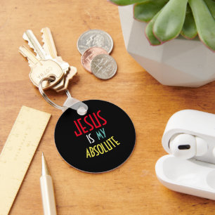 Llavero JESÚS Es Mi Fe Cristiana Absoluta Cita