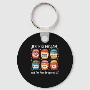 Llavero Jesús es mi jam y estoy aquí para difundir la bibl