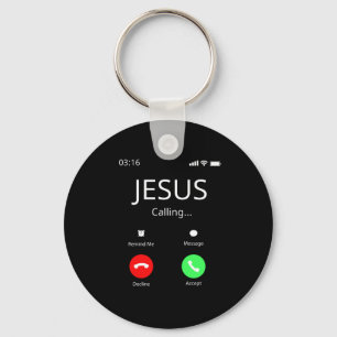 Llavero Jesús está llamando - Cristiano