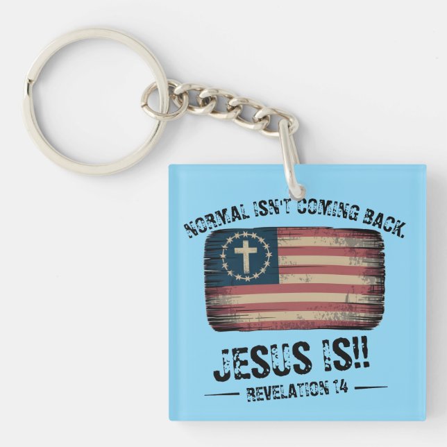Llavero Jesús Está Regresando (Frente)