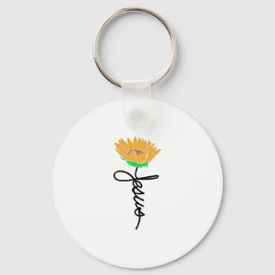Llavero Jesús Flor Dios Iglesia Cristiana Católica