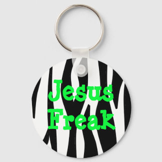 Llavero Jesus Freak Zebra Stried Keychain
