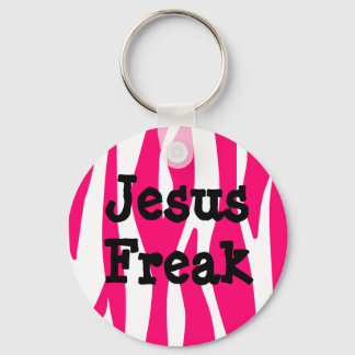Llavero Jesus Freak Zebra Stried Keychain