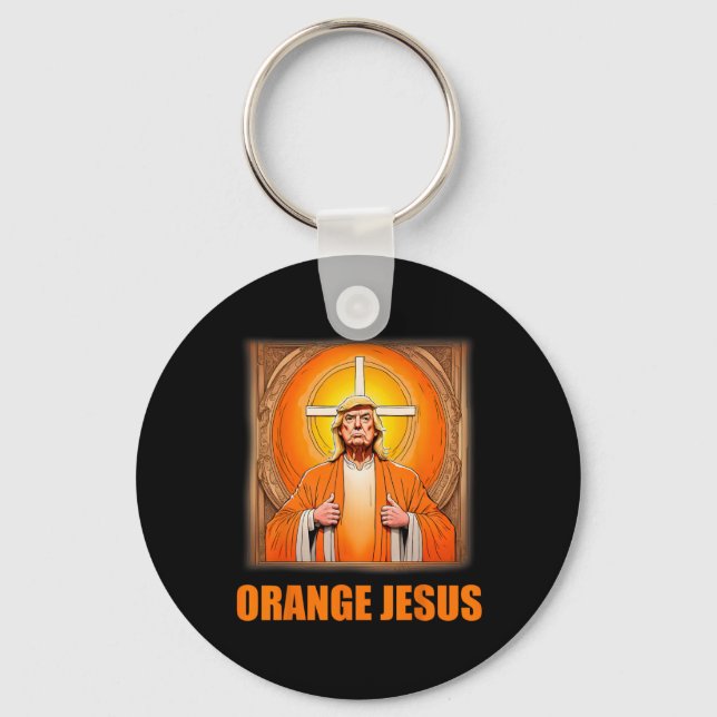 Llavero Jesús Funny Trump 1 (Anverso)