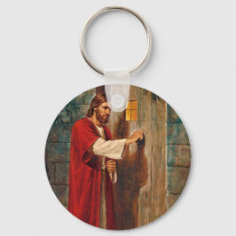 Llavero Jesús Golpea La Puerta
