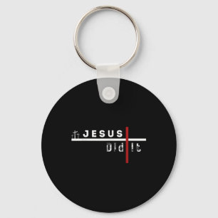 Llavero Jesús Gracioso Cruce Cristiano Lo Hizo Sarcasmo Hu