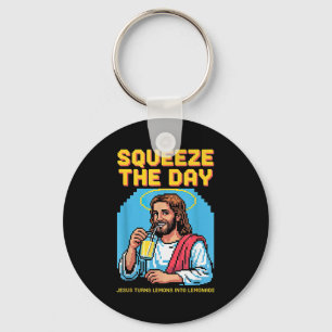 Llavero Jesús haciendo limonada divertido hombres mujeres 