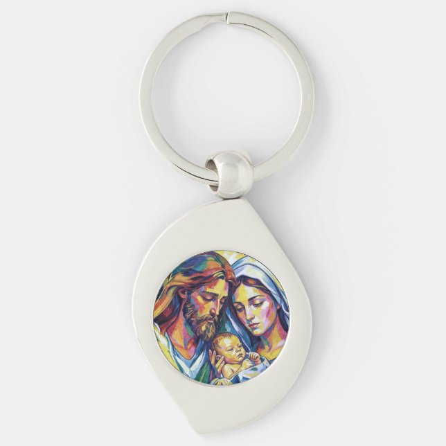 Llavero Jésus Marie et Joseph (Anverso)