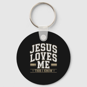 Llavero Jesús Me Ama Esto Conozco A Los Hombres Cristianos