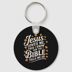 Llavero Jesús Me Ama Esto Que Sé Para La Biblia - Verdader