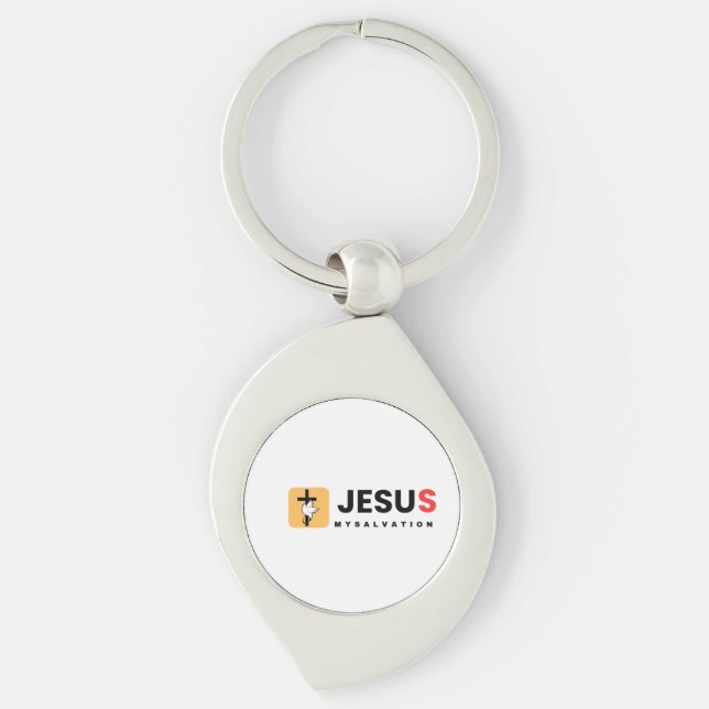 Llavero Jesús mi salvación (Anverso)