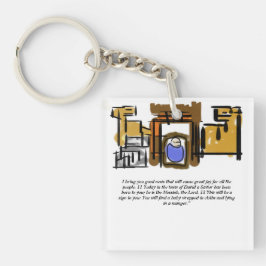 Llavero Jesús nació