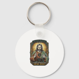 Llavero Jesús Pantalla Negra Cubierta de Cámara Web Virtua